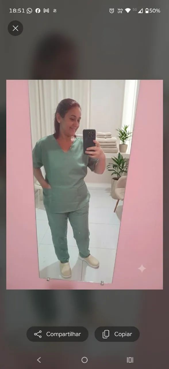 Pijama hospitalar em okifordine  - Foto 5