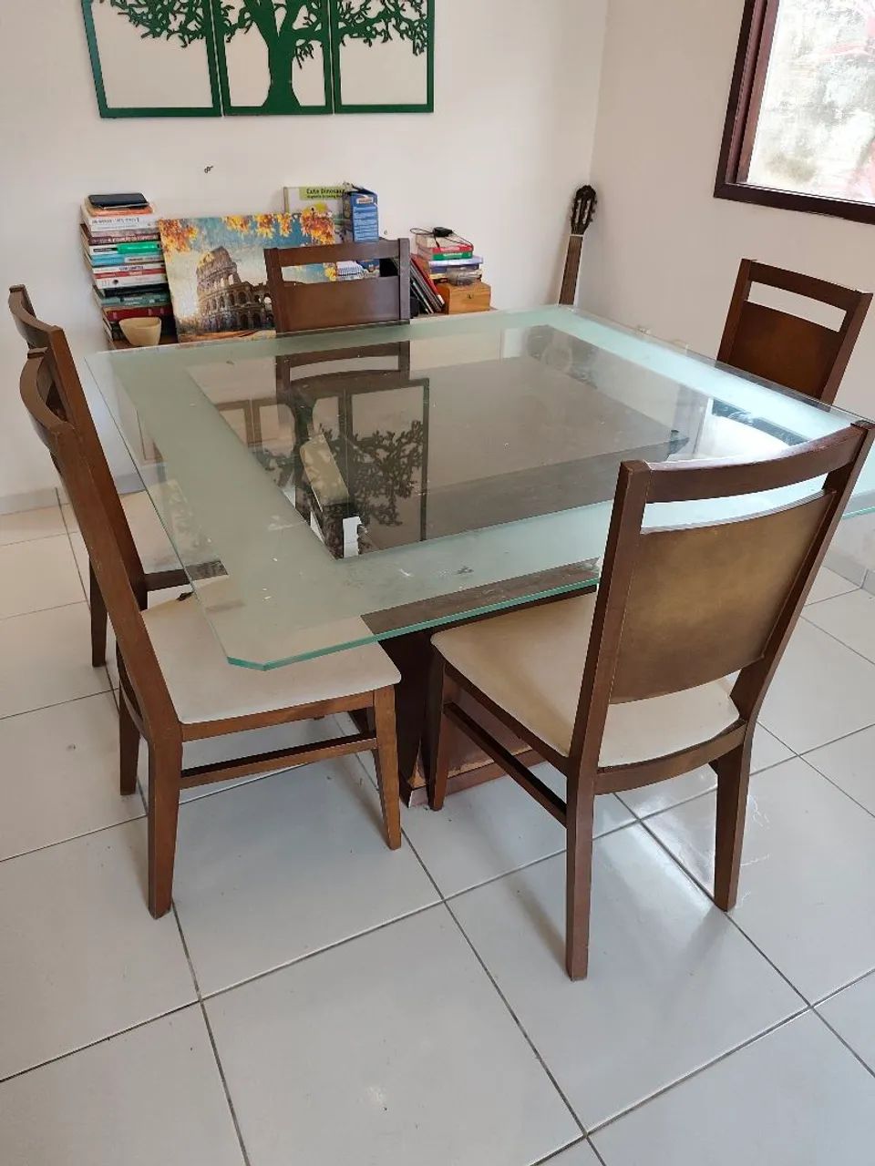 Mesa de Jantar com 5 cadeiras  - Foto 2