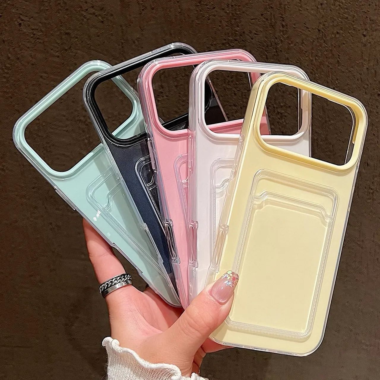 Case Branca polaroid/cartão IPhone 13 Pro Max  - Foto 2