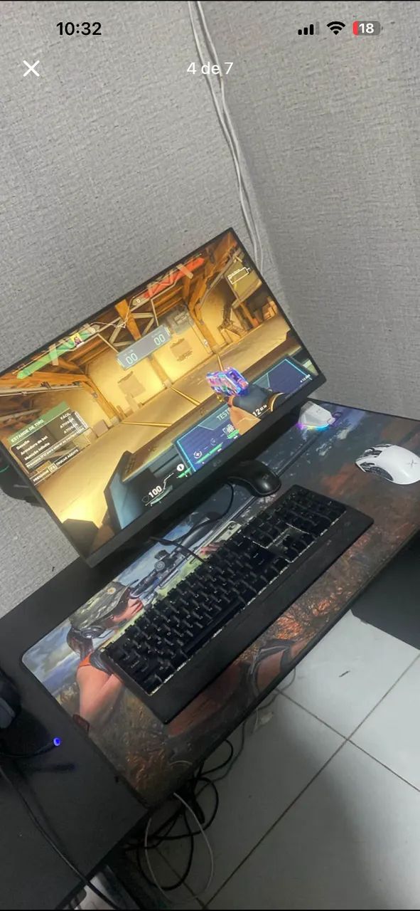 PC GAMER COMPLETO COM CADEIRA GAMER - Foto 3