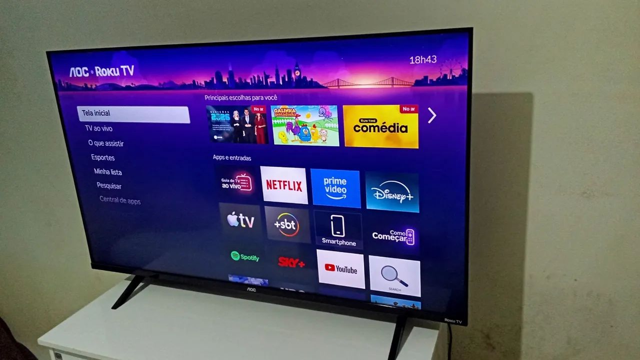 Televisão 43 polegadas (AOC)