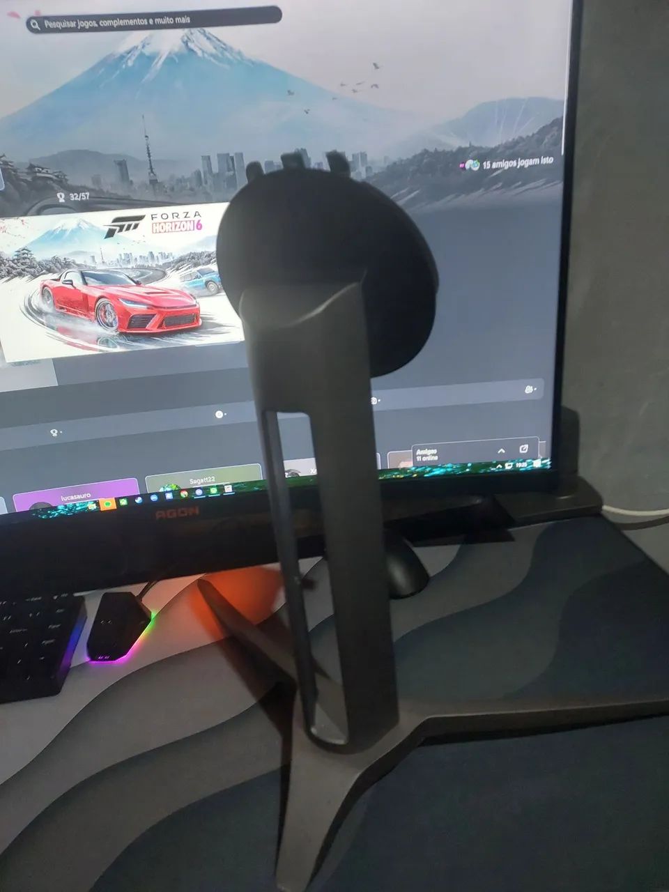 Monitor gamer AOC agon 165hz 32 polegadas   - Foto 5