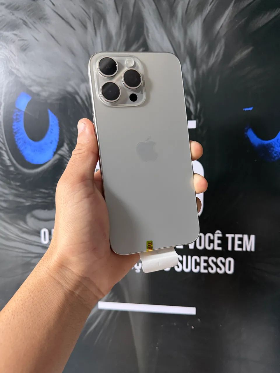 iPhone 15 pro max zero - Celulares e Smartphones - Parque dos