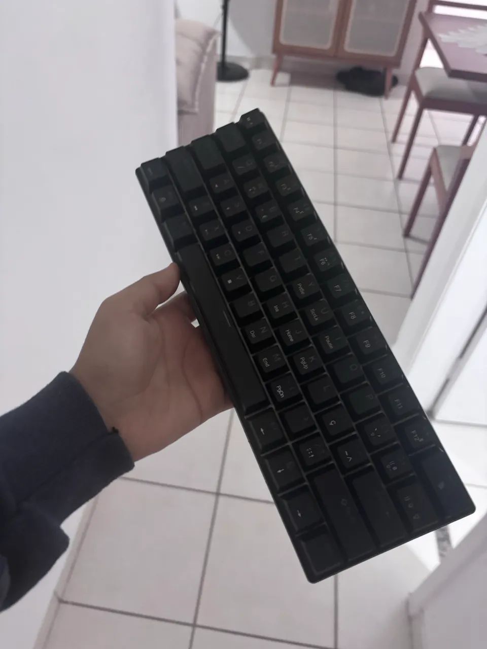 Teclado mecânico modelo h61k da furycube - Foto 2
