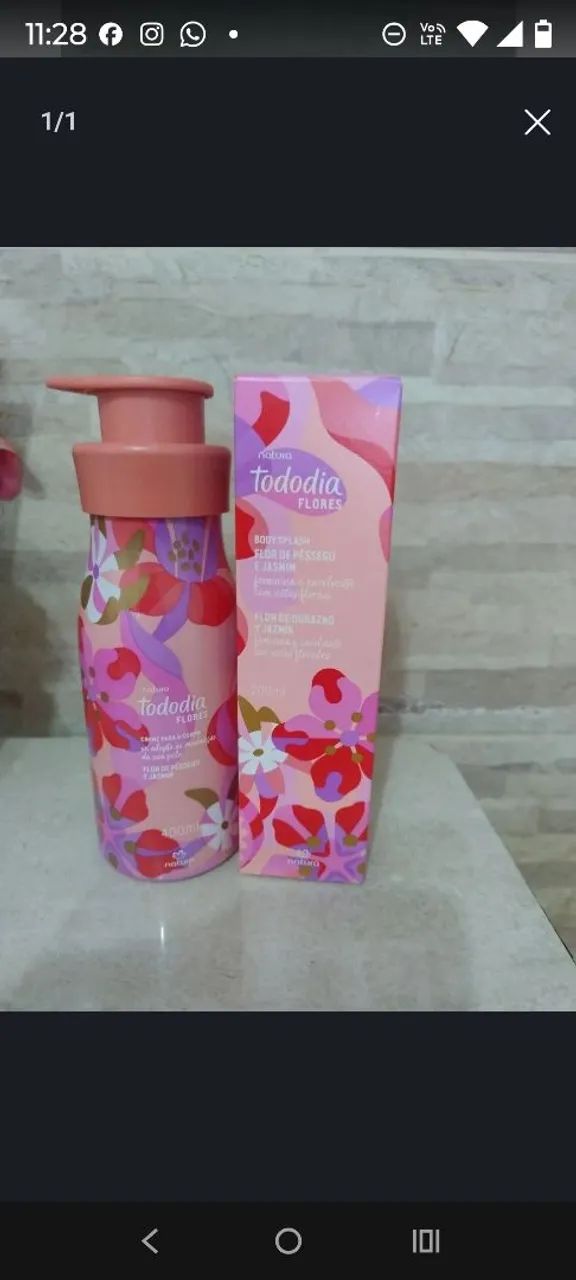 Combo hidratante e bory splash novos 