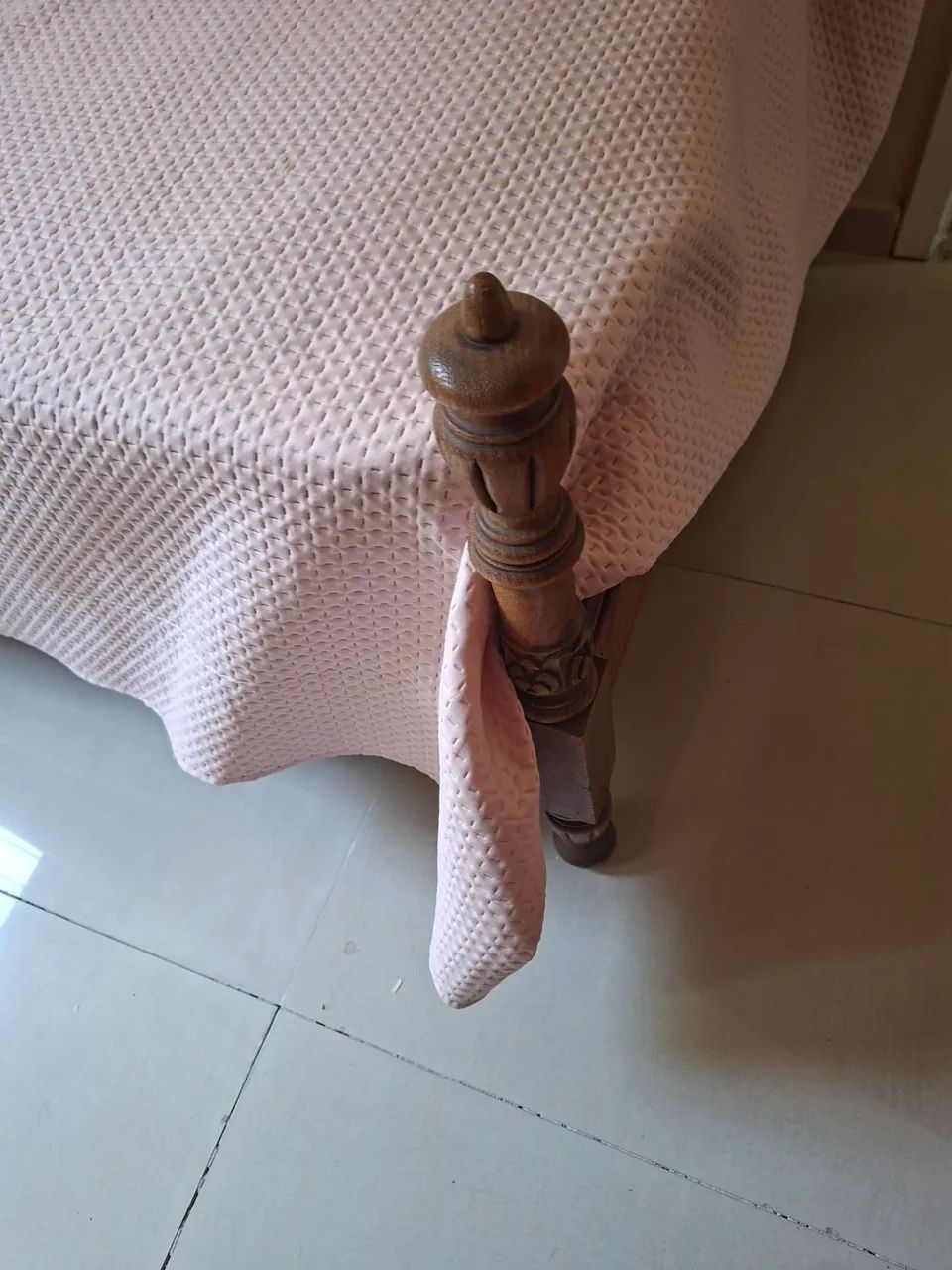 Cama cerejeira maciça solteiro - Foto 4