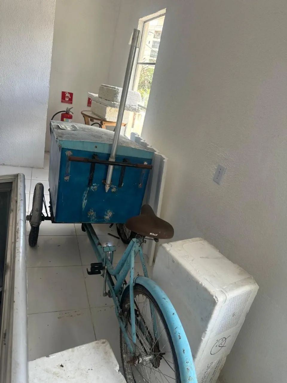 Bicicleta Carrinho de Vender Sorvete - Foto 2