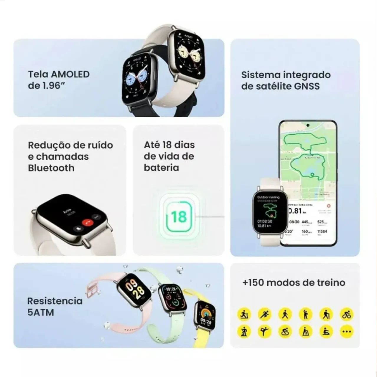Redmi Watch 5 Lite (Preto) - Foto 5