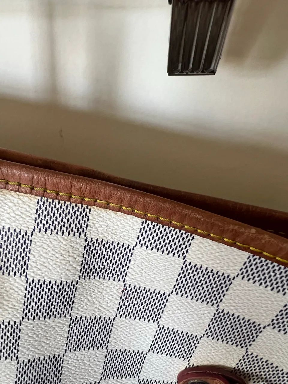 Bolsa Louis Vuitton neverfull damier azur  - Foto 3