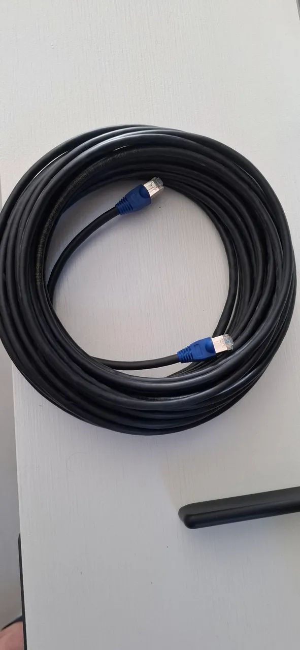 Cabo Ethernet CAT 6 Blindado 15m