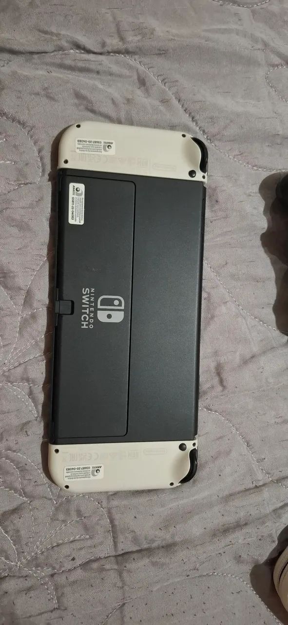 Nintendo Switch OLED usado, em bom estado e funcionando perfeitamente - Foto 4