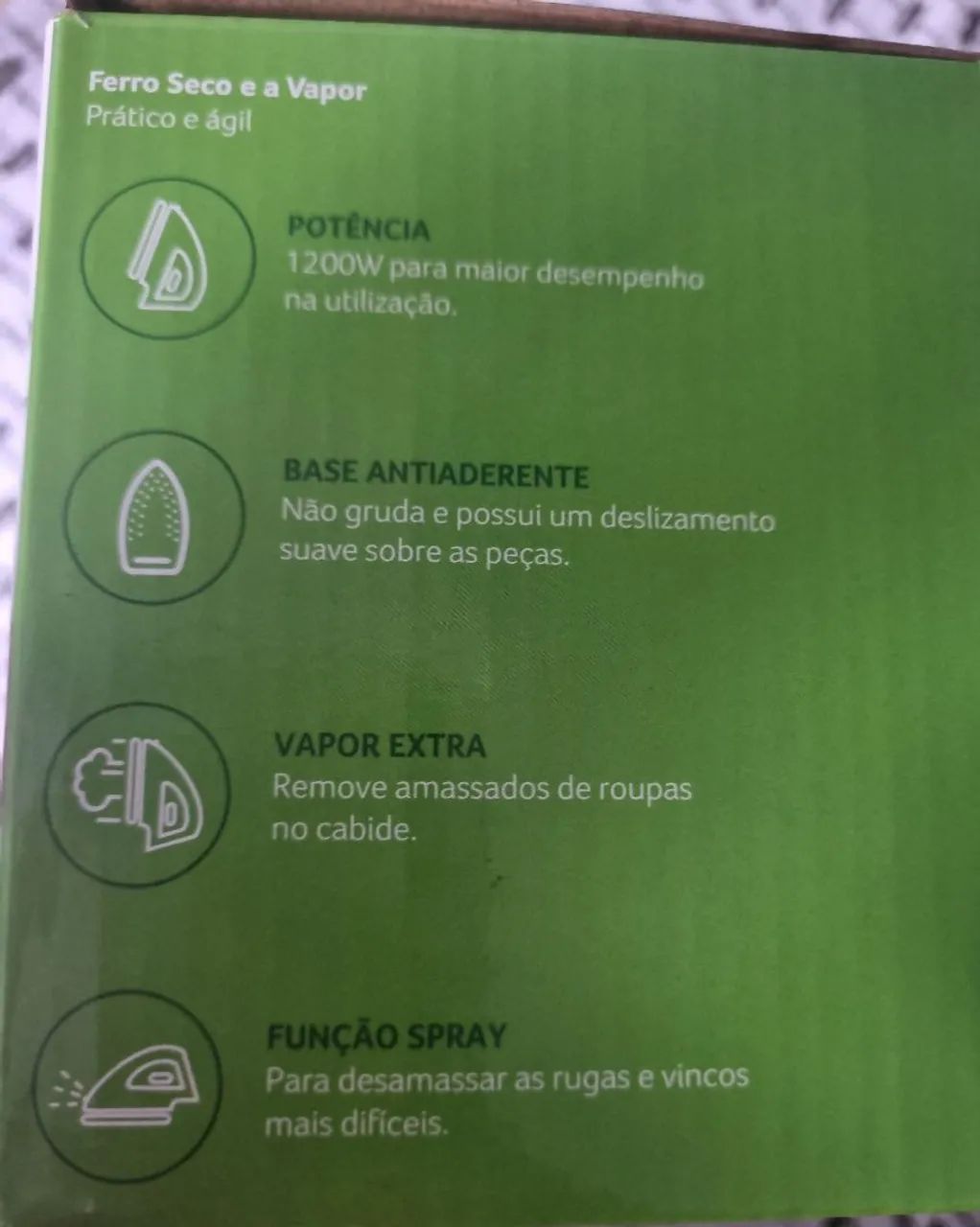 Ferro de Passar Roupas Multilaser - Foto 2