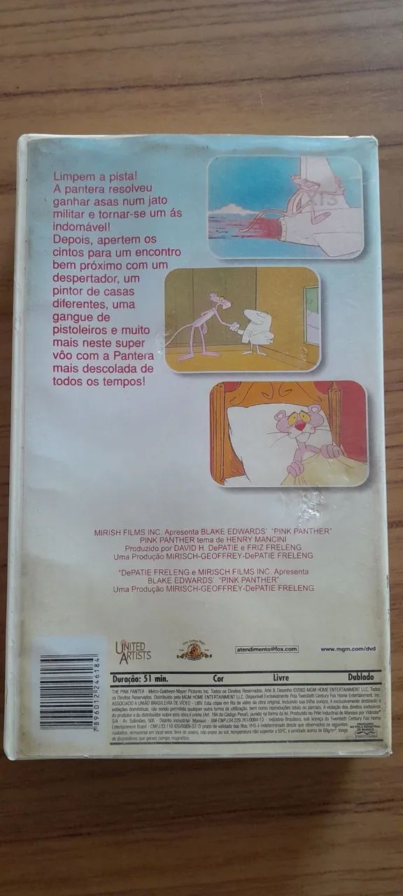 VHS Pantera Cor de Rosa - Foto 2