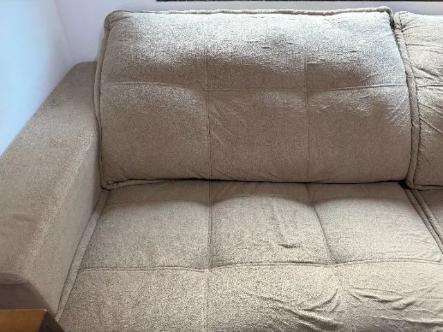 Vendo sofá retrátil usado com 3 metros de largura - Foto 4