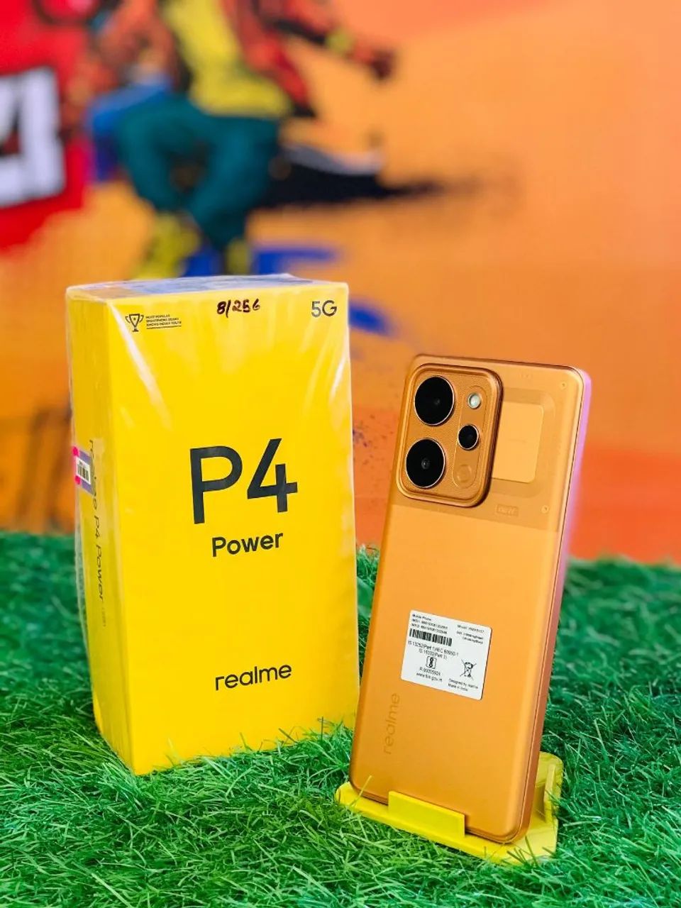 Realme P4 PAWER 5G de 512G  e 12 RAM disponível 