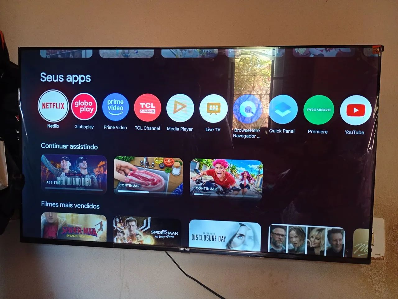 Smartv TV 43 polegadas 