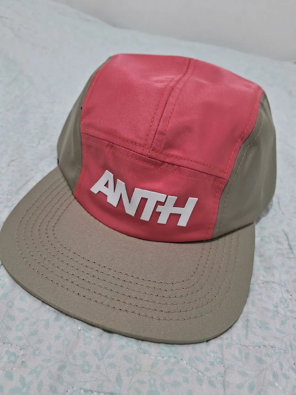 Boné Anth Co Aba Reta Marron/rosa