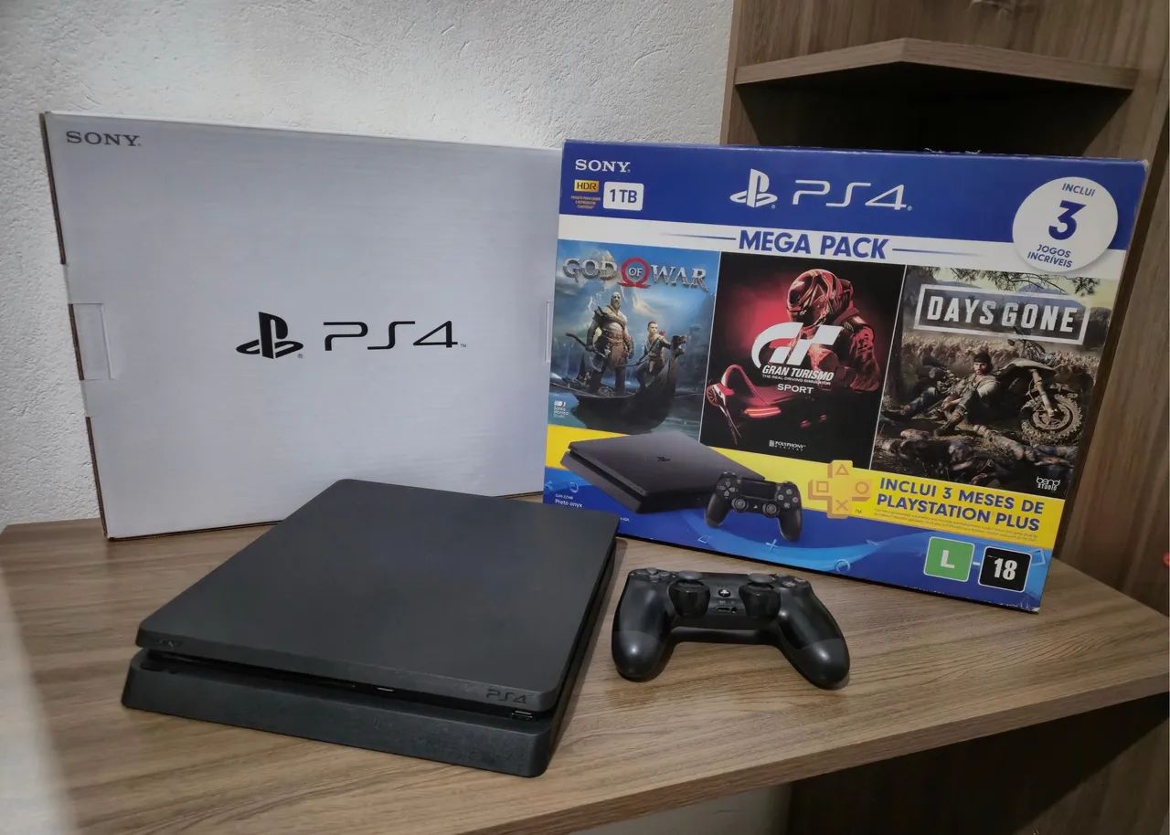 Playstation 4 Slim 1tb PS4 - Foto 3