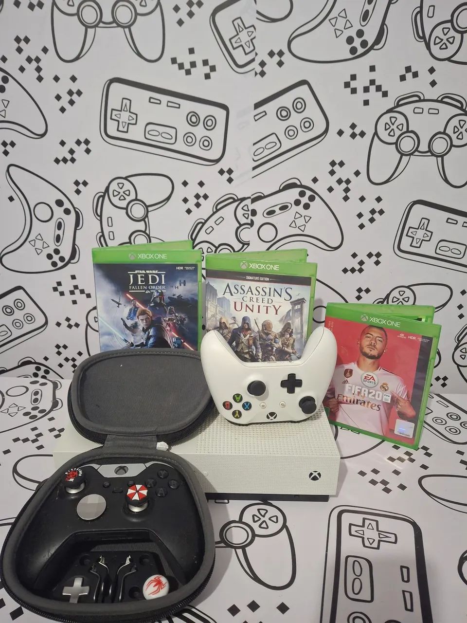 Xbox one s 1tb+acessórios  - Foto 3