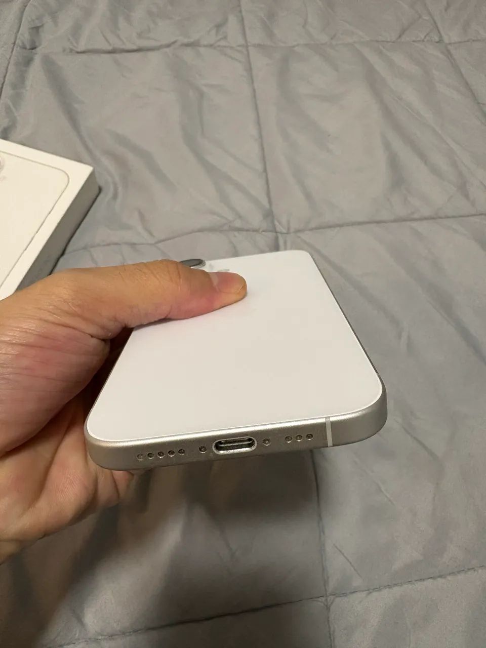 IPHONE 16 BRANCO - 128 GB - MUITO CONSERVADO  - Foto 5
