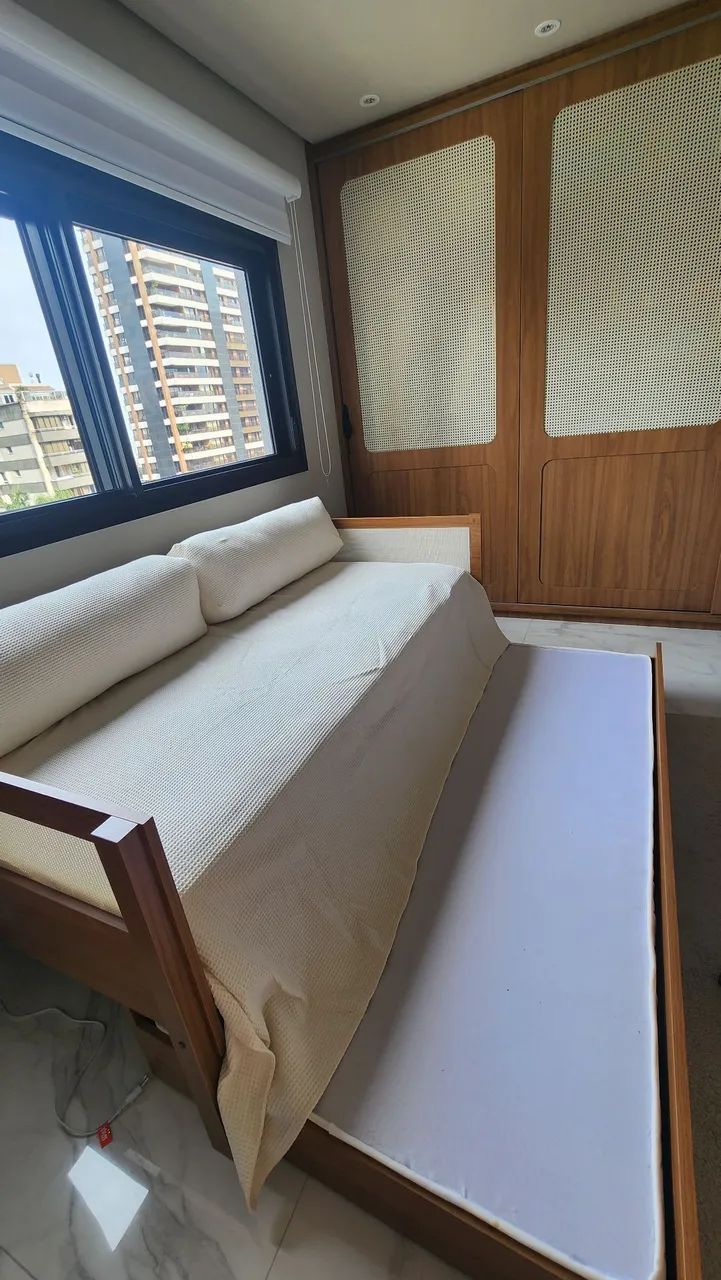 Cama Solteiro Semi nova - Foto 5