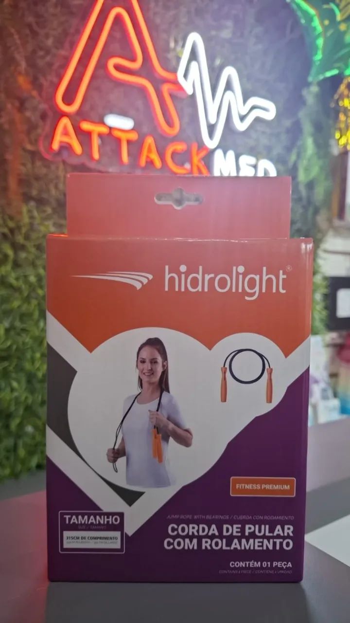 Corda de Pular com Rolamento - Hidrolight