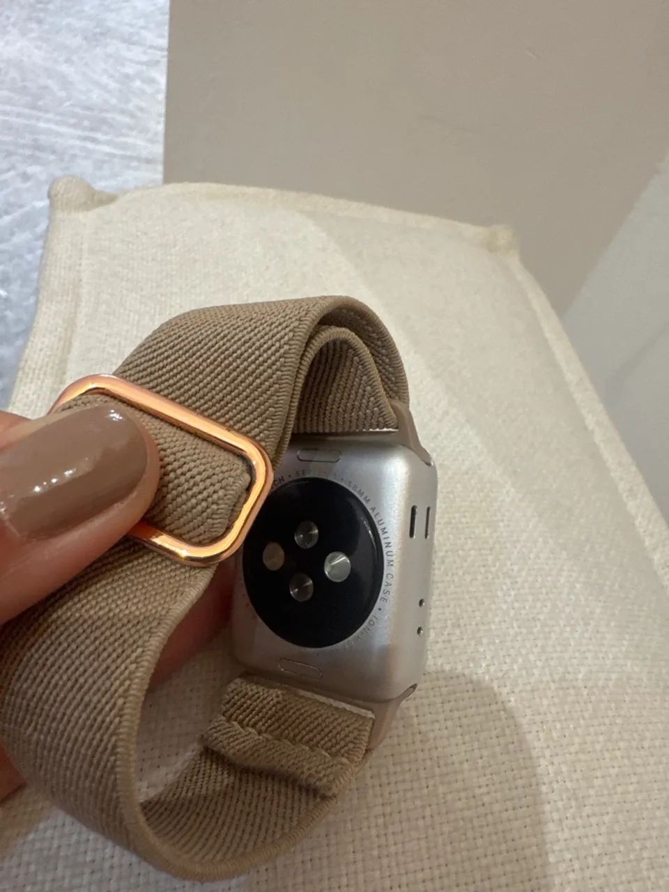 Apple Watch Séries 3 prata 38mm - Foto 2