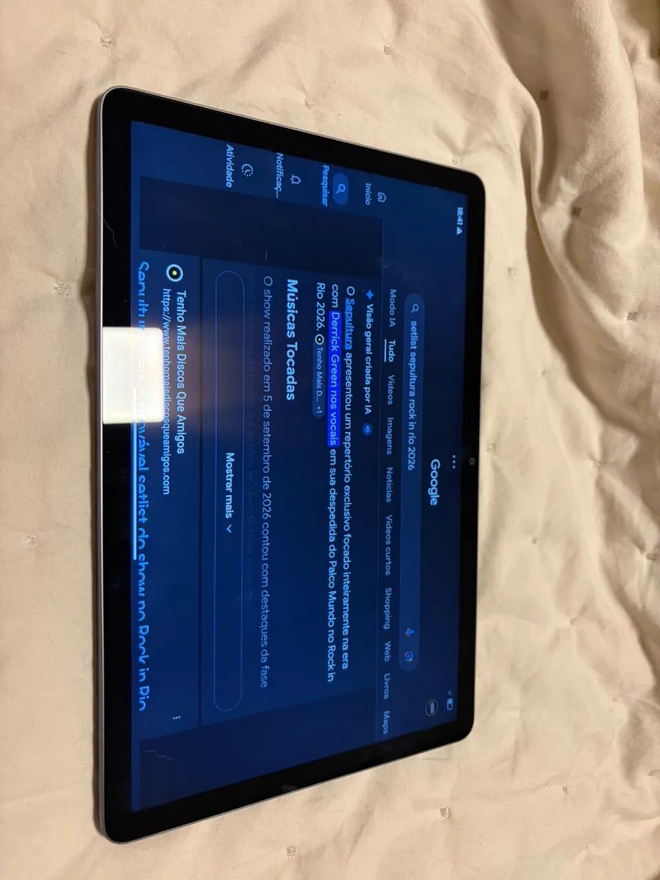 Tablet seminovo ( Lenovo)  - Foto 5