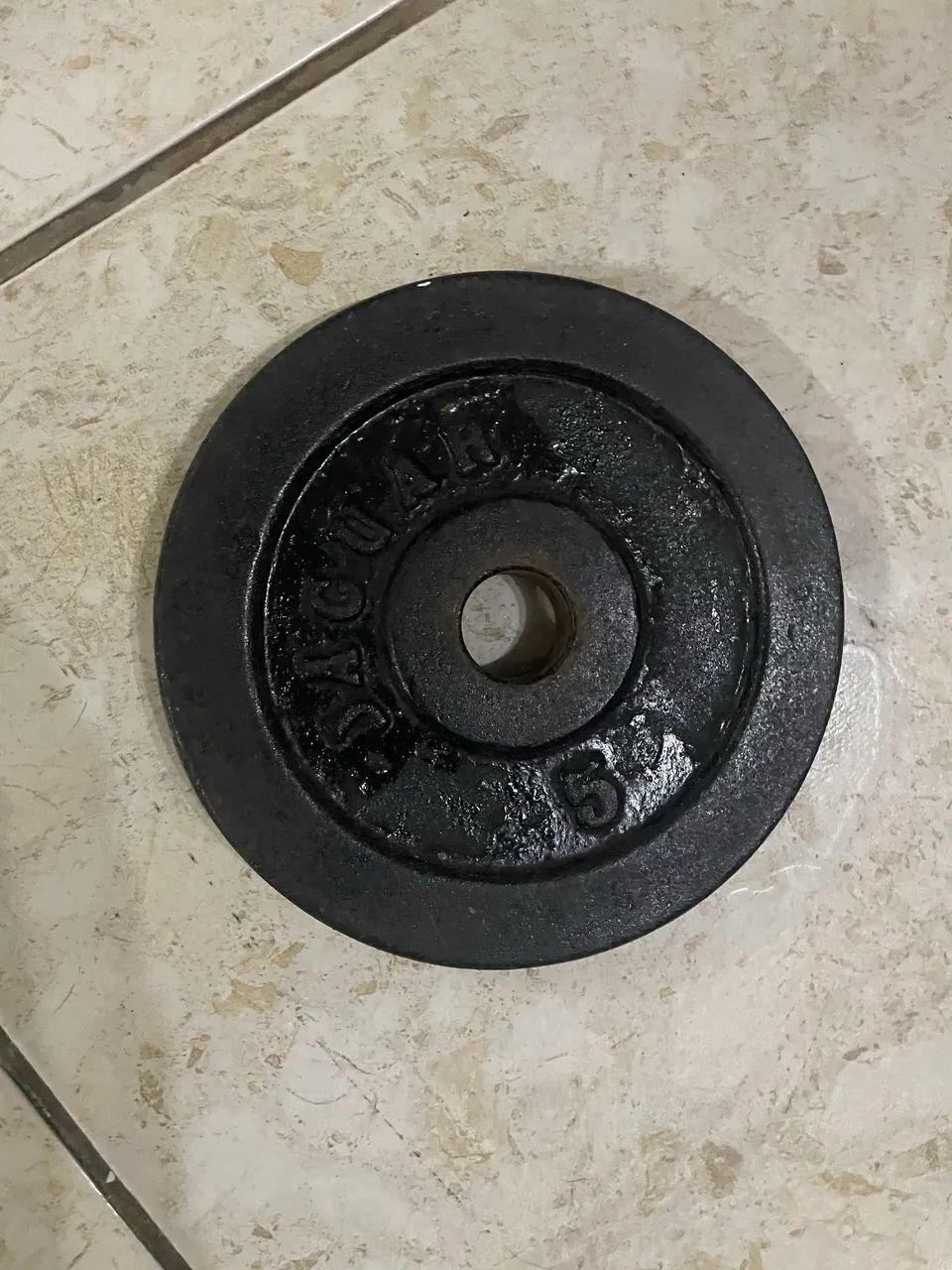 Par de anilhas de 5kg - Foto 2