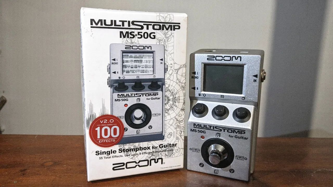 ZOOM MS-50G MULTI EFEITOS - Instrumentos musicais - Vila Josefina