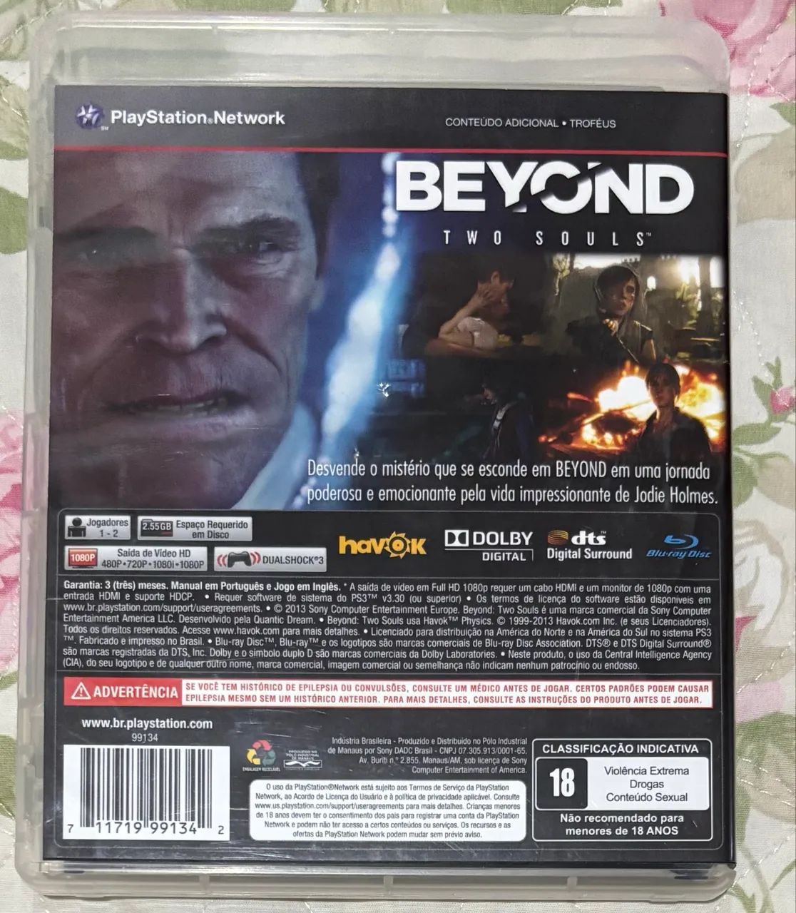 Beyond two souls - PS3 - Muito bem conservado  - Foto 3