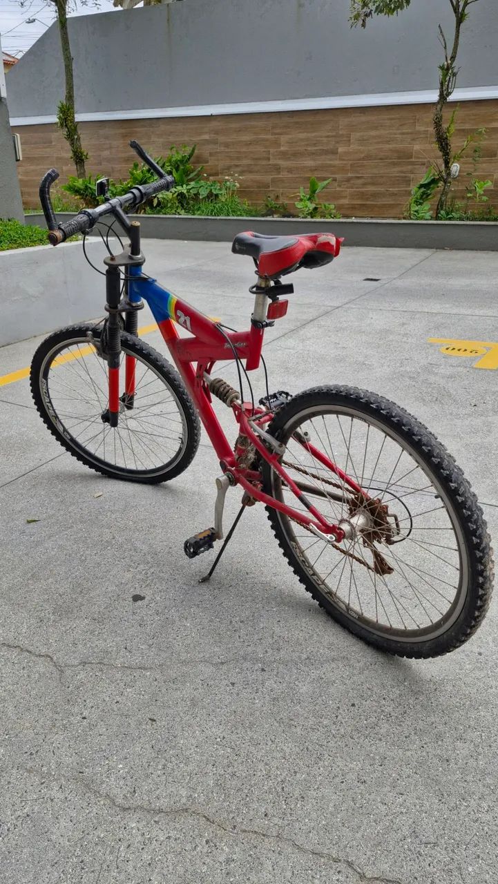 Bicicleta MTB Aro 21 Dupla suspensão. - Foto 2