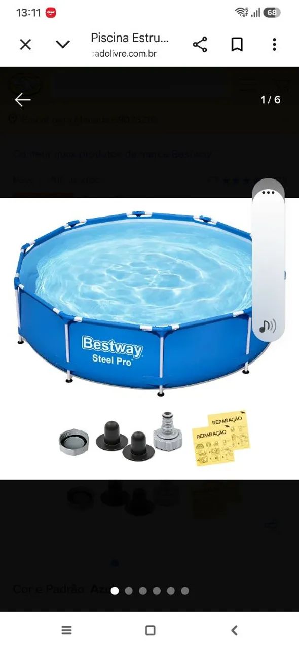 Piscina 4.678 L 