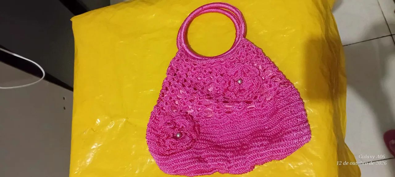 Bolsa de crochê 