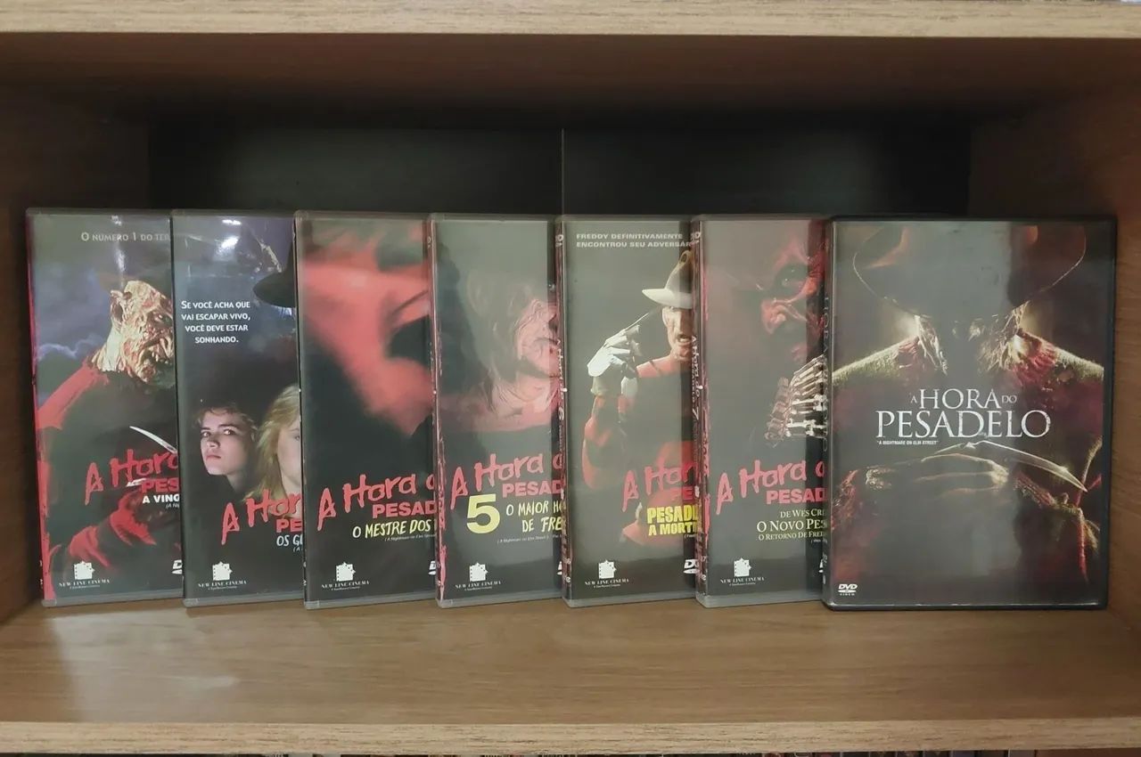 A hora do pesadelo - Coleção 2 ao 7 e Remake - DVD