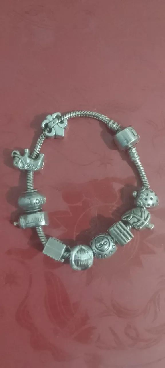 Pulseira infantil estilo Pandora 