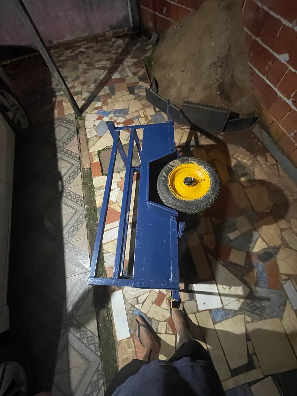 Carretinha para moto  - Foto 4