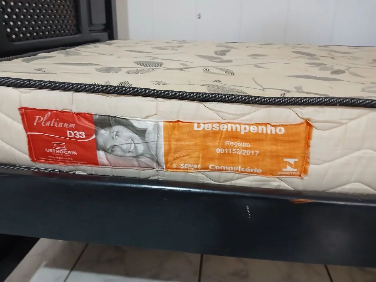 Cama com colchão/solteirão  - Foto 2