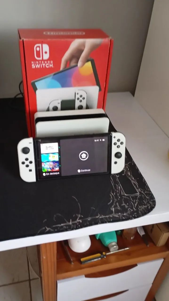 Nitendo switch oled Novo - Foto 2