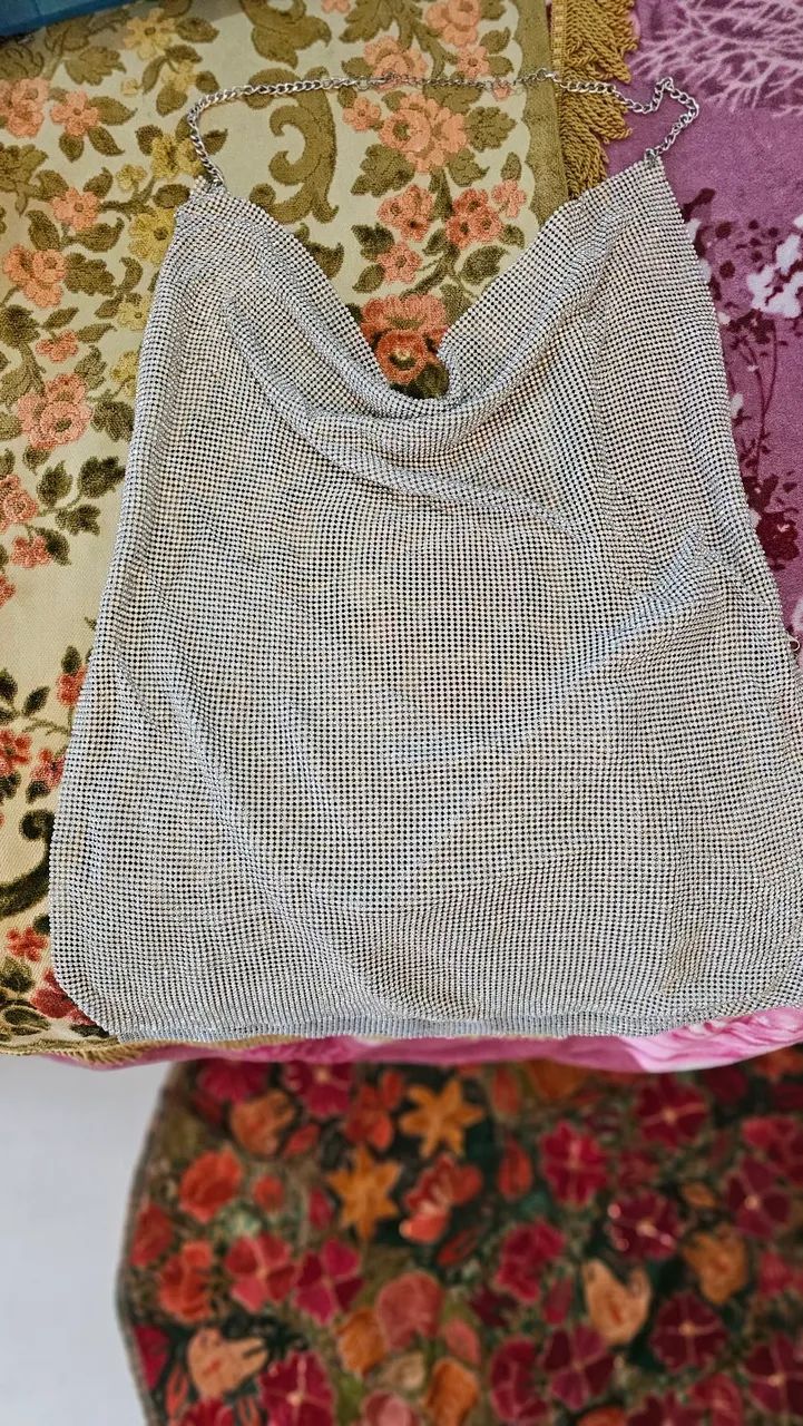 Vestido de malha de strass - Foto 3