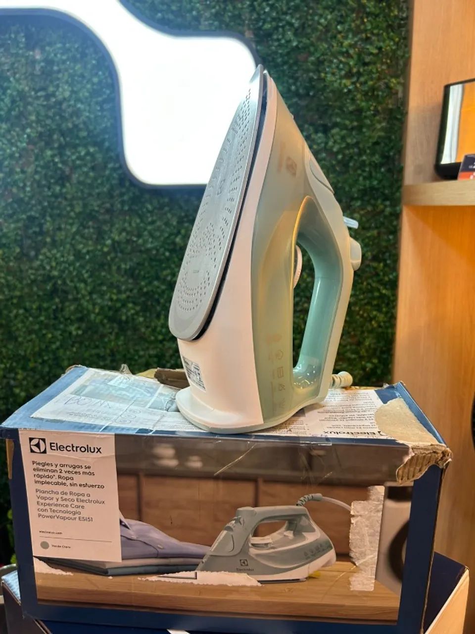 Ferro de Passar a Vapor e a Seco Electrolux 