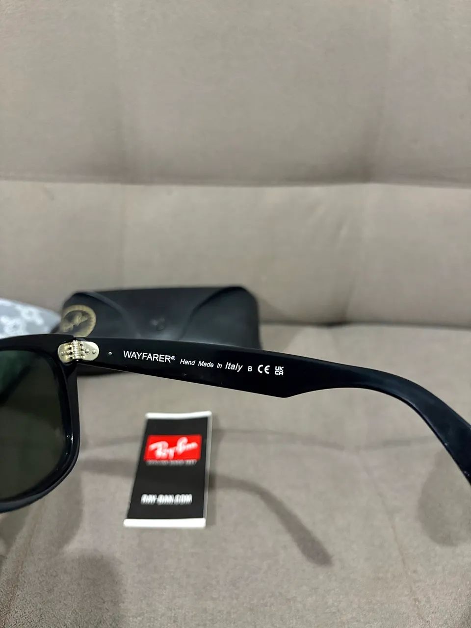 Óculos De Sol Ray-ban Wayfarer - Foto 2