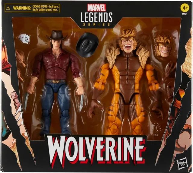 Marvel Legends Two-pack Wolverine & Dente De Sabre Original