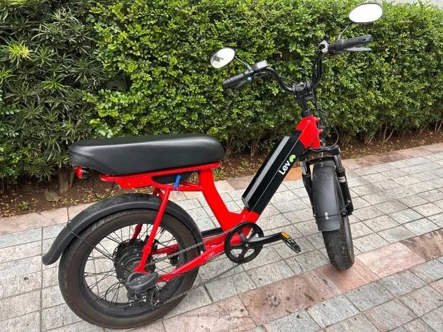 Bike Lev Mini Cruiser Vermelha - Raridade - Foto 5