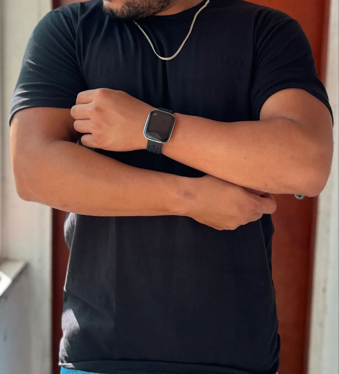 Camisa preta lisa - Foto 4