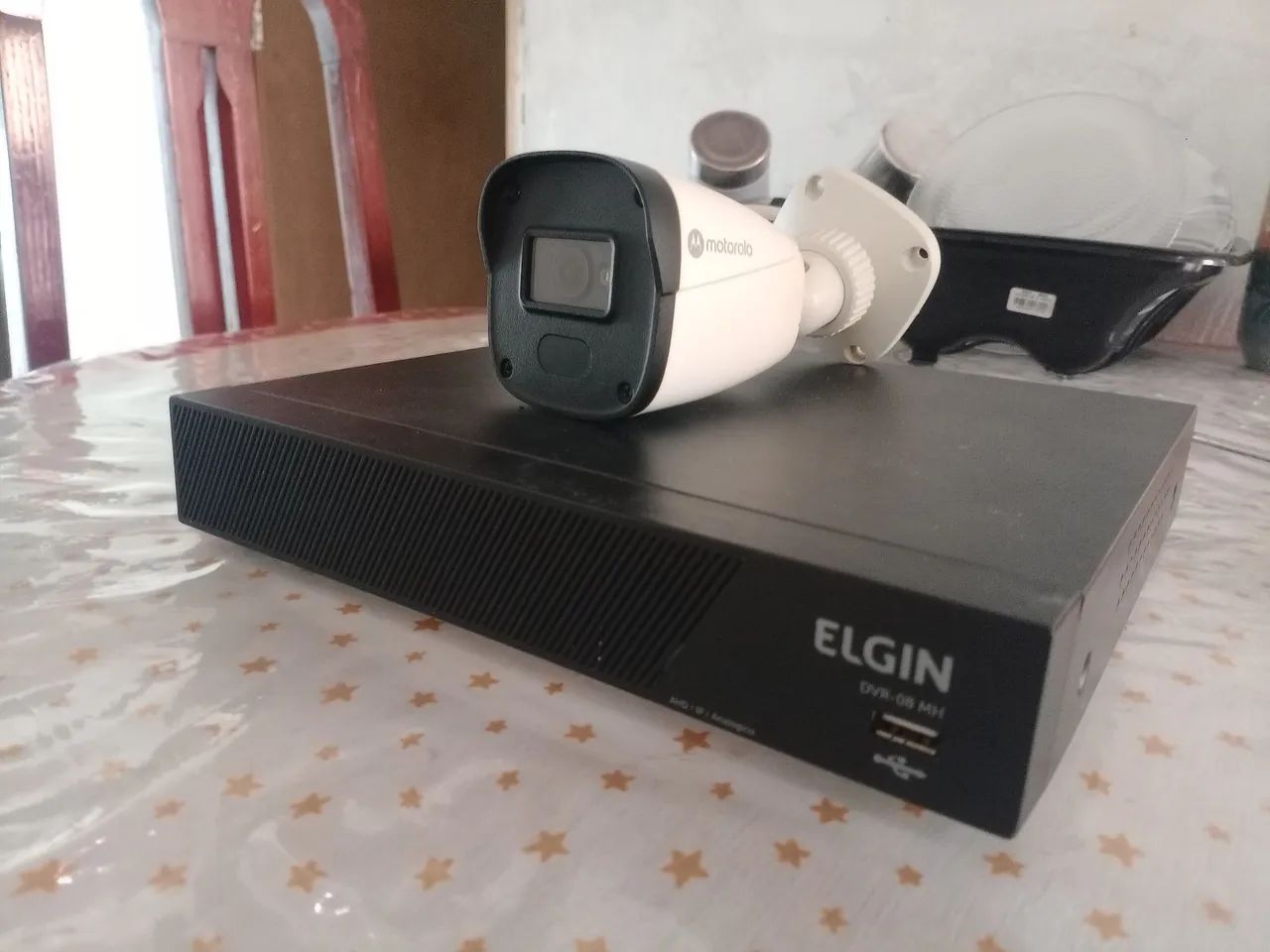 Gravador de video + camera ip 1080p no precinho
