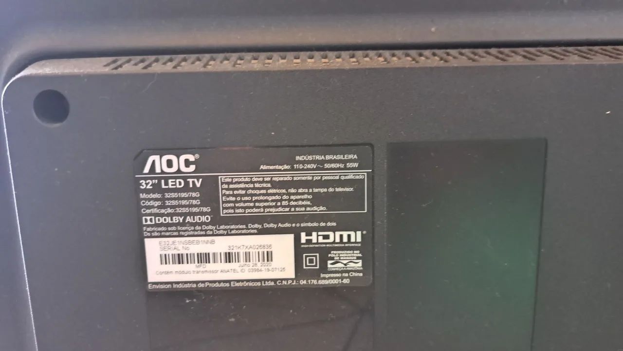 Tv AOC , 32 polegadas.  - Foto 2