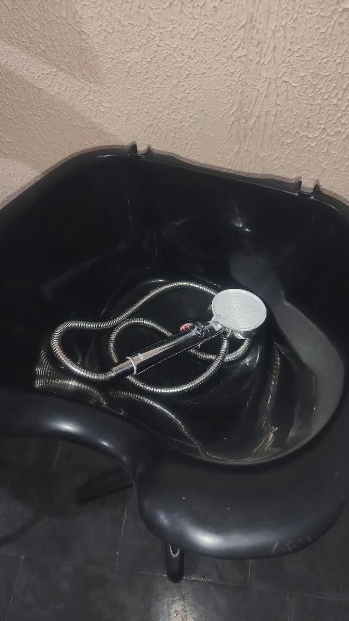 Lavatório portátil cabeleireiro + ducha  - Foto 4