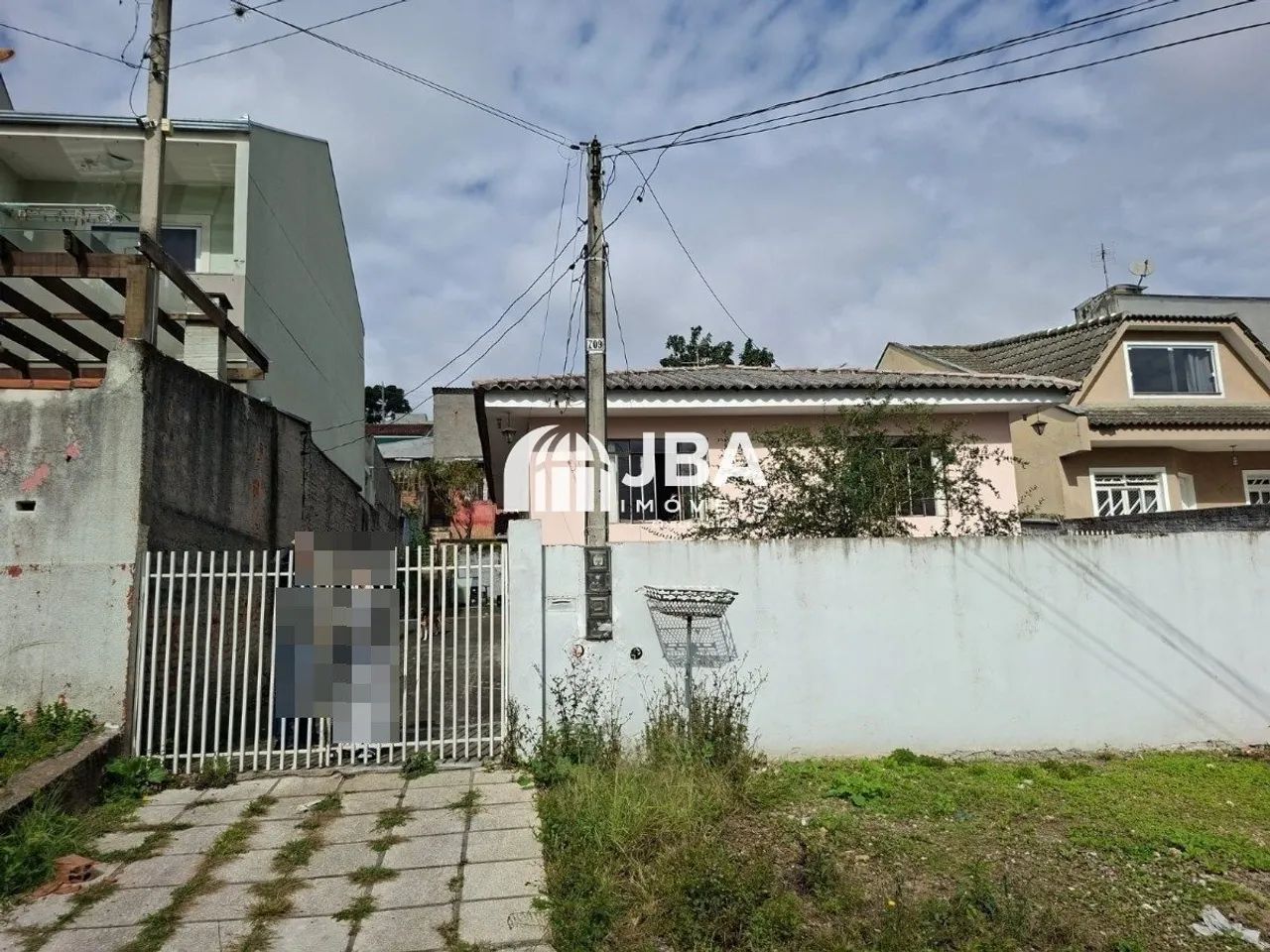 Terreno em aclive no Uberaba
