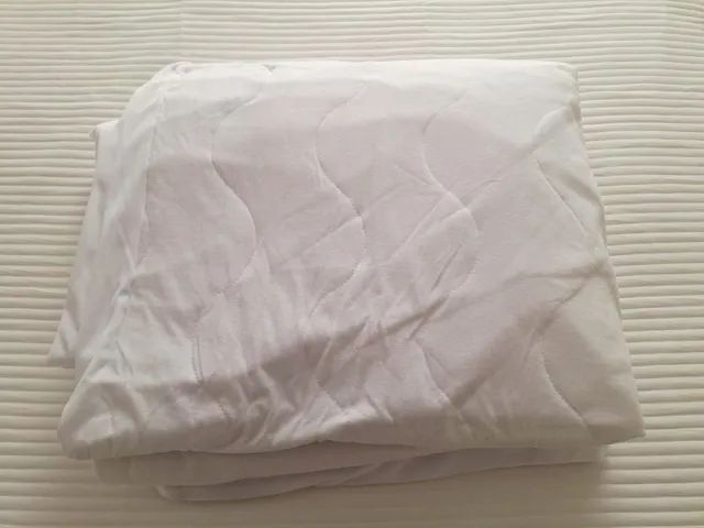 Protetor de colchão queen size, impermeável, antiácaro, com elástico - Foto 3